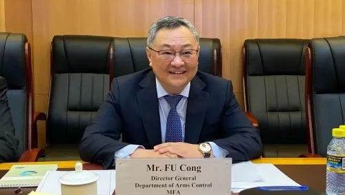 傅聪候任中国常驻联合国代表。