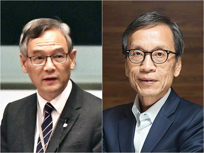 谢伟铨(左)及陈泽斌(右)竞逐建测规园界议席。资料图片