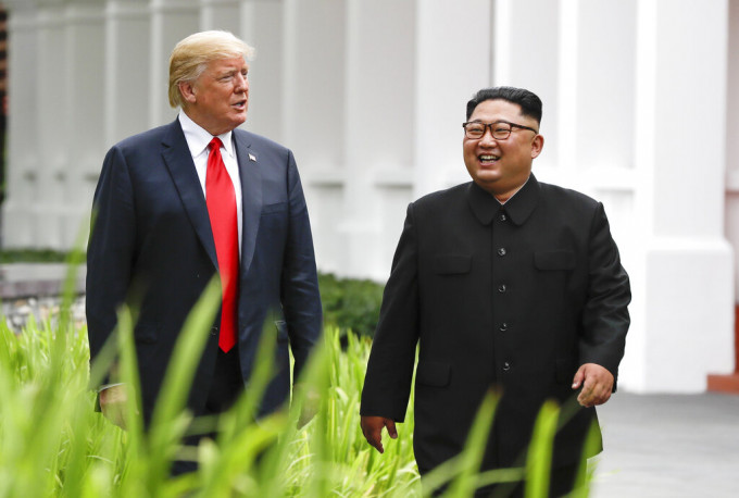 美国总统特朗普即将与北韩领袖金正恩（右）举行第二次峰会。AP图片