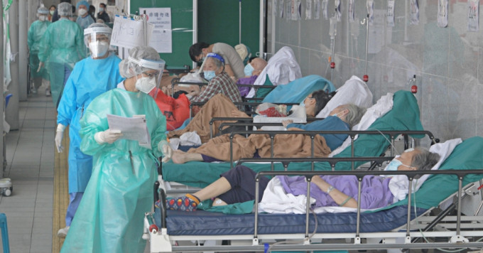 香港老人科医学会指现时有三分之一院舍院友染疫。资料图片