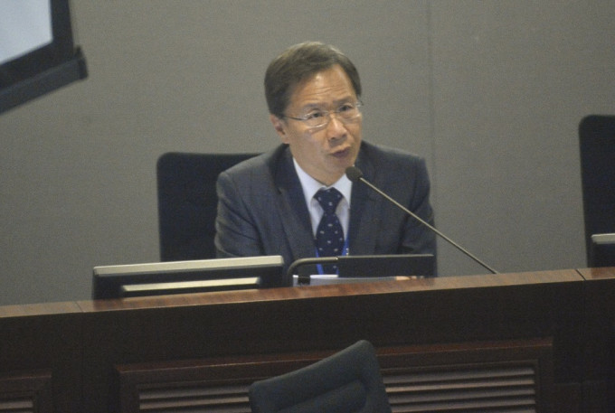 公民党郭家麒提出中止待续议案。资料图片