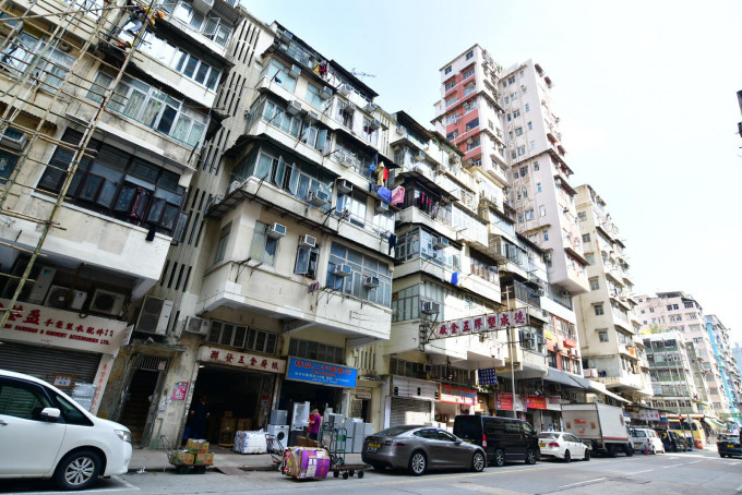 深水埗医局街134至140号旧楼获批强拍令。