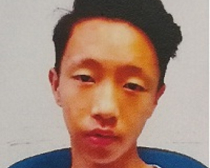 十四歲男童吳子諾。警方提供
