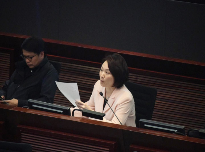竞逐连任主席的李慧琼。