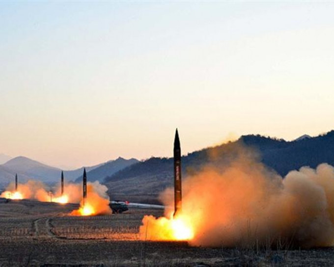 北韩试射导弹，令局势紧张。