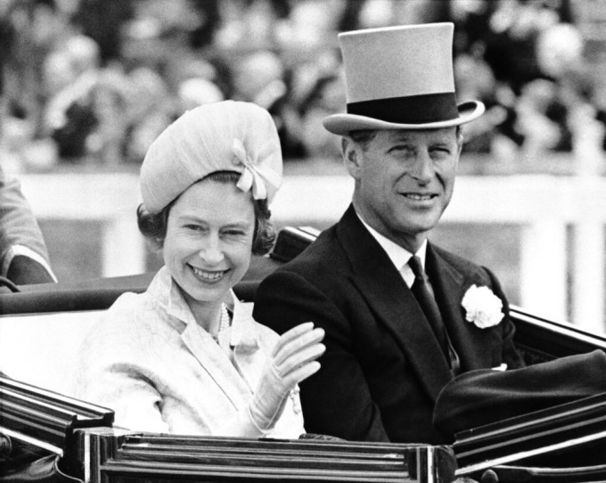 英女皇称菲腊亲王两人的婚姻是所有英国君主中最长。AP资料图片