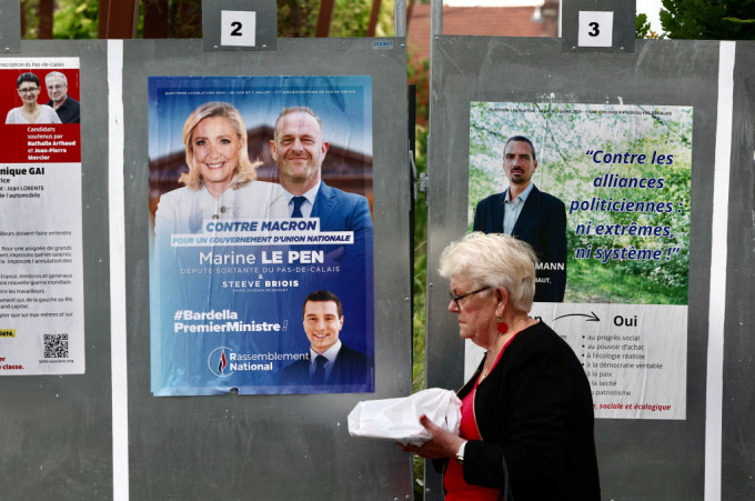 法国大选周日举行， 极右民调大幅领先，或写下历史新页。路透社