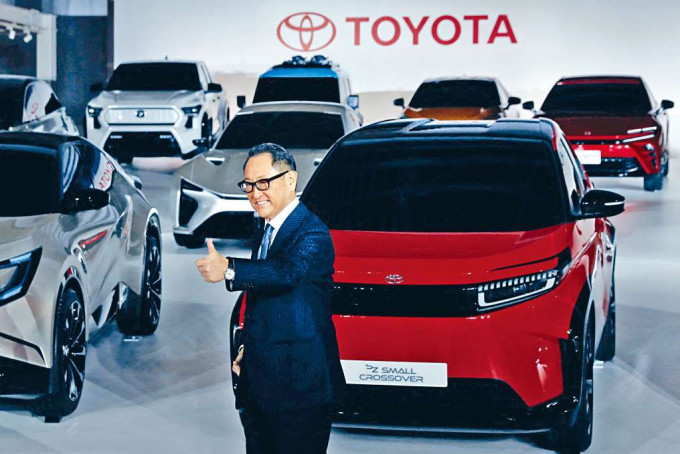 ■豐田汽車社長豐田章男上周於記者會上表示，將加快發展純電動車。