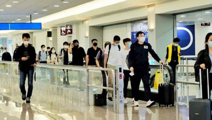 大陸入境台灣旅客陽性率從首日27.8%降至2日的19.9%。資料圖