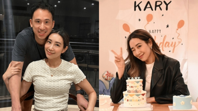 36歲吳雨霏結婚10周年貼夫妻漫步沙灘照，爆老公每日一個小動作：X自己一下！