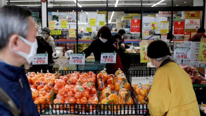 東京8月份消費者物價指數升2.9%。Reuters