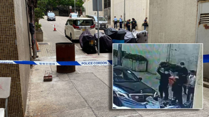 筲箕湾发生斩人事件，一名男子受伤。