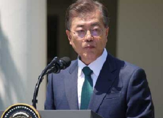 南韓總統文在寅。