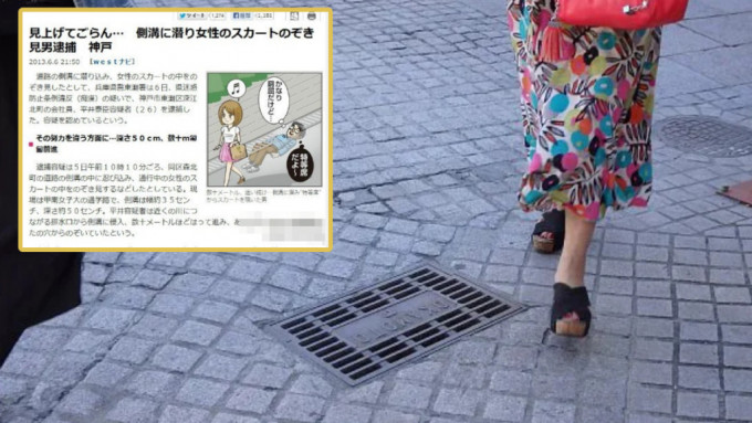 2013年，日本傳媒報道平井泰臣因偷怕而被捕的消息。