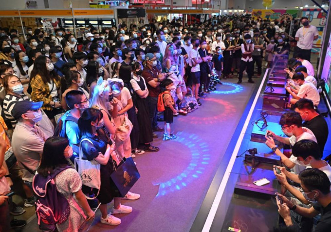 停办一年的香港动漫电玩节。