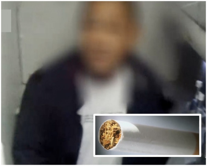 男子匿飛機上吸煙觸動警報器。網圖