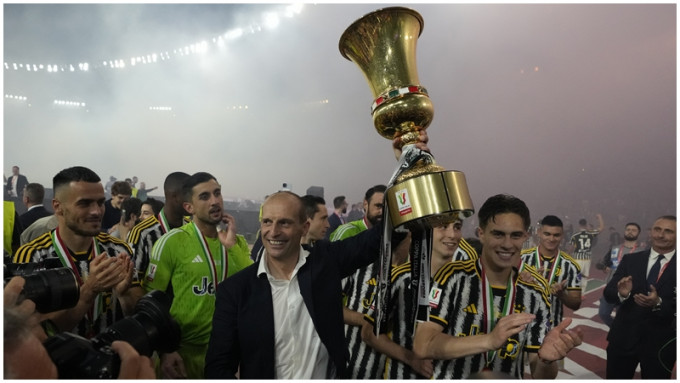 祖云达斯在意大利杯决赛封王，继2020/21球季后再夺重要赛事锦标。AP