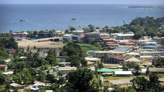 霍尼亚拉港口（Honiara Port）  美联社