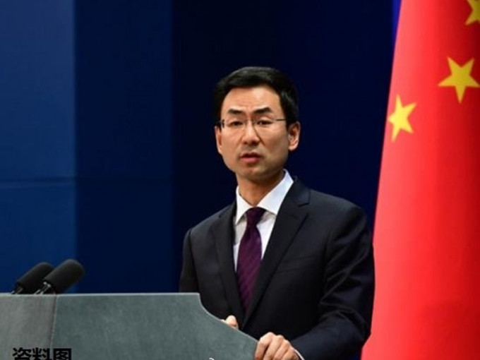 中國外交部發言人耿爽稱，歡迎奧斯爾到新疆了解實況。微博圖