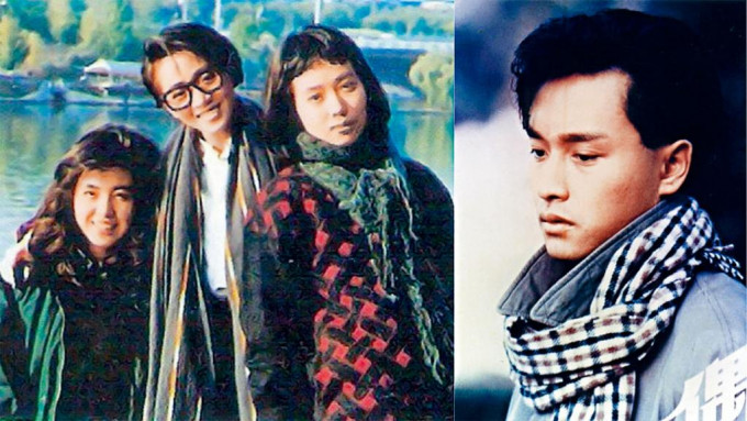 《偶然》四位重量级主角王祖贤、梅艳芳、叶童及张国荣（左至右）。