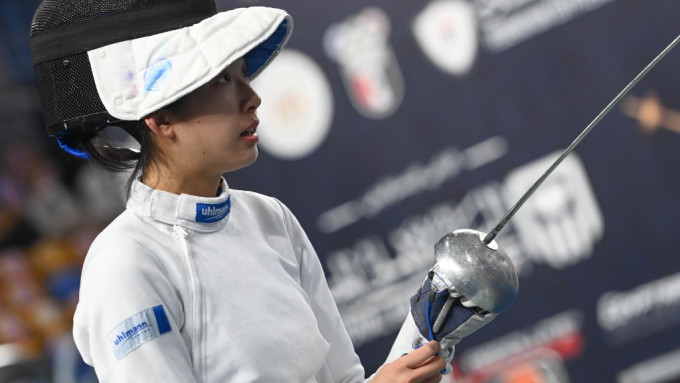 江旻憓于女子重剑世界杯爱沙尼亚站八强出局。资料图片