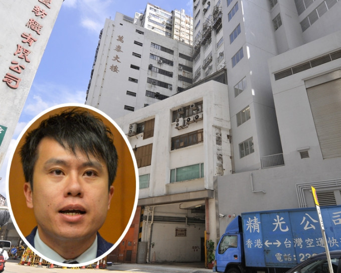 立法會議員鄺俊宇收到市民求助，疑購買工廈劏房時被誤導。資料圖片