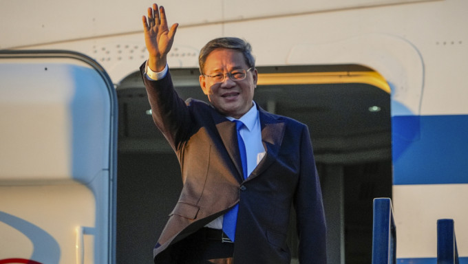 總理李強轉抵澳洲展開四天訪問行程。 AP