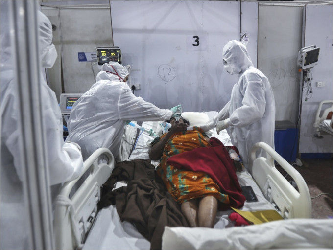 印度染疫妇住院后惨遭性侵。示意图（AP）