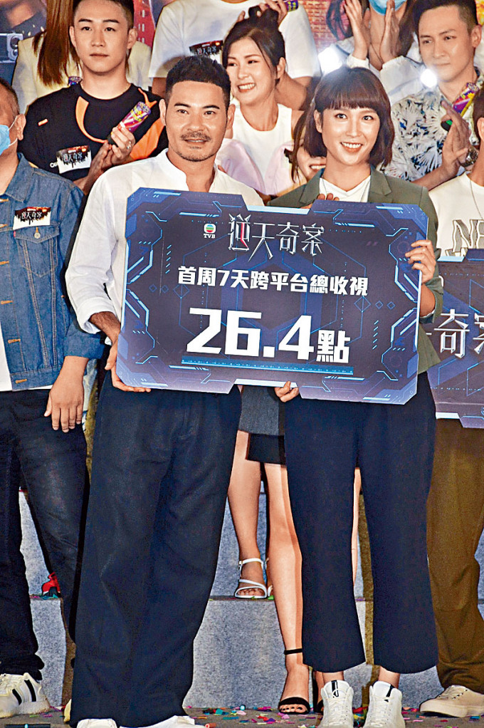 蒋祖曼再拍无綫剧集即获好成绩。