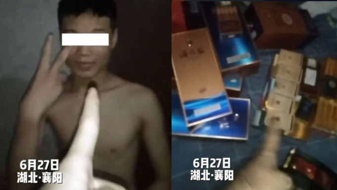 湖北襄阳3名爆窃疑犯在网上分享犯案过程后被捕。