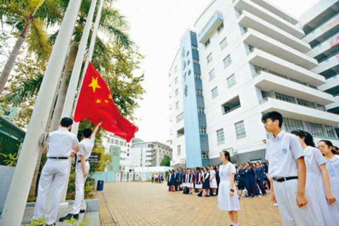 教聯會指，因應社會事件，今年學校舉辦慶祝國慶活動意欲下降。資料圖片