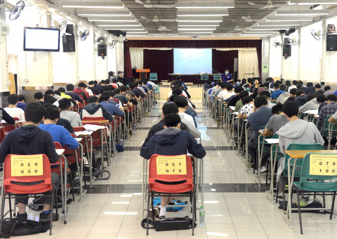 香港辅导教师协会指，反对取消文凭试。 资料图片
