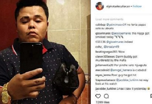 17歲的羅薩萊斯身中15至18槍而死。 晚上圖片