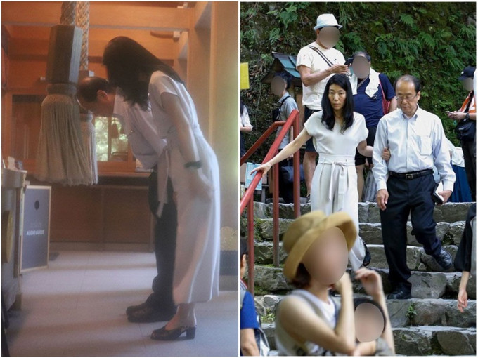 日首相助理被爆与女同事亲密游京都丑闻。网上图片