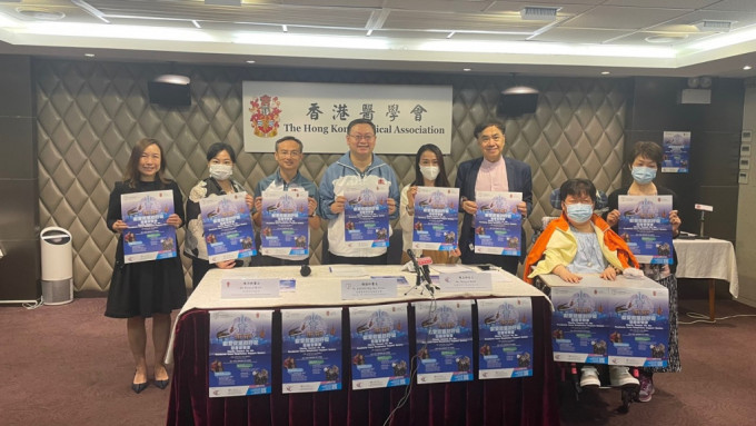 香港醫學會慈善基金今日（21日）舉辦記者招待會，指下月16日舉辦「獻愛救童助呼吸慈善音樂會」。黎詠斯攝