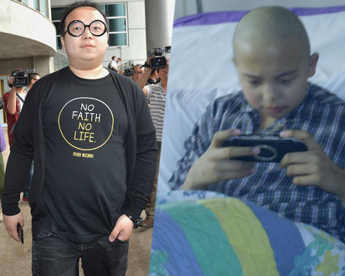 林淳轩在facebook透露自己10年前曾患血癌。资料图片及林淳轩fb专页