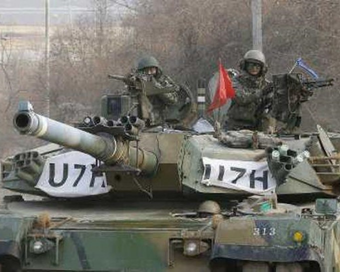 美韓聯合軍演將按原定計畫於本月21日至31日進行。AP