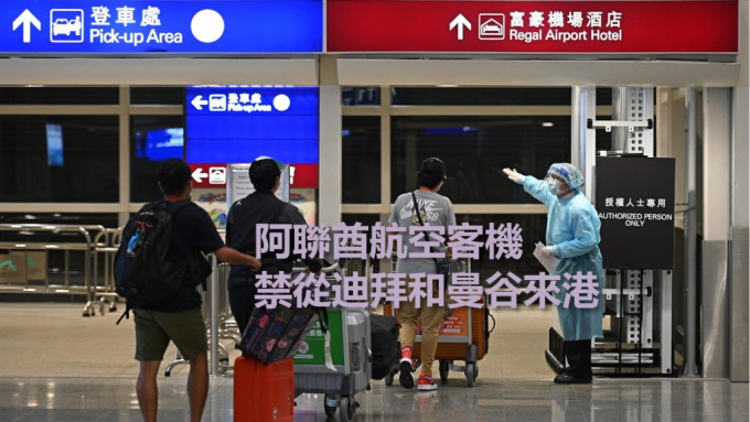 阿联酋航空客机禁从迪拜和曼谷来港。资料图片