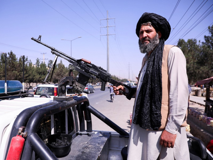 傳喀布爾槍聲不斷慶祝塔利班部隊完全掌控阿富汗。REUTERS