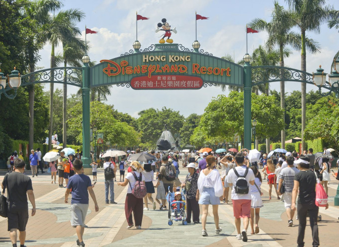 香港迪士尼乐园宣布明起加价约3%。资料图片