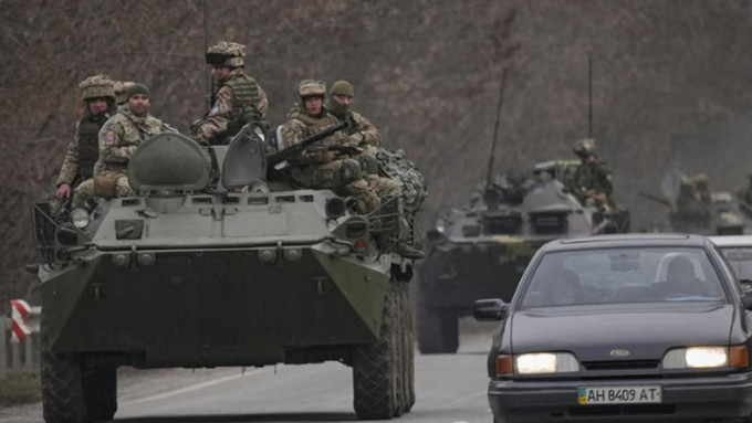 俄军强调军事资源充足。AP资料图片