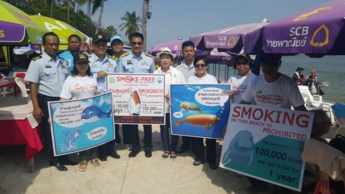 泰国多个热门海滩今日起禁烟。（网图）