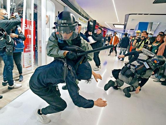 美国人权报告提及香港警暴问题。资料图片