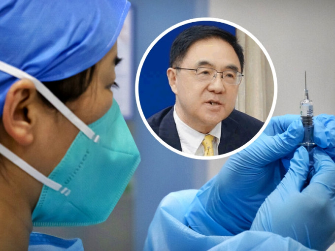 中國疾控中心研究員、科研攻關組疫苗研發專家組成員邵一鳴（小圖）表示，已針對新冠病毒變異株研製新一代疫苗。AP圖片及網圖