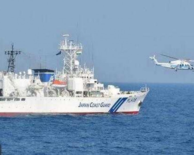 日本海上保安厅巡逻船。