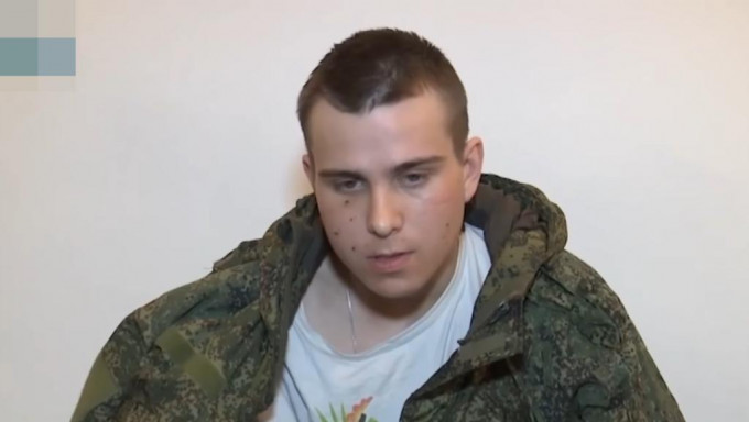 乌克兰内政部在Telegram频道发布被俘士兵的影片。互联网图片