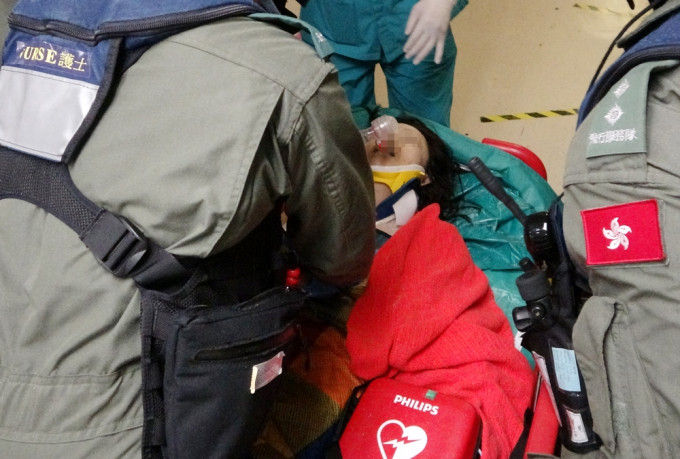 洪小媛当日被送东区医院抢救，惟伤重不治。 资料图片