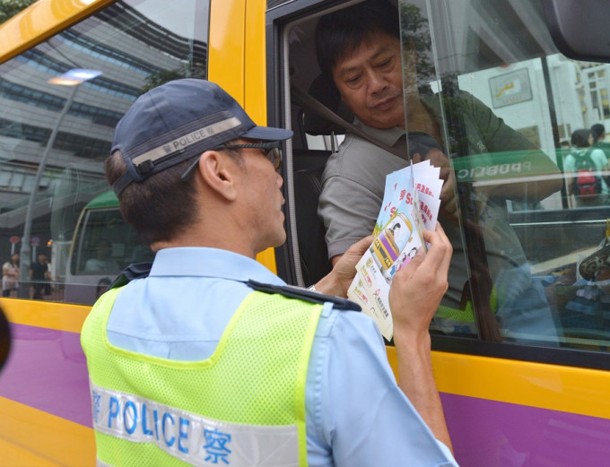 警方会打击司机违例行为。资料图片