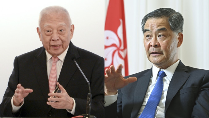 董建华及梁振英两位前特首曾以全国政协副主席身份列席中共党代会。资料图片