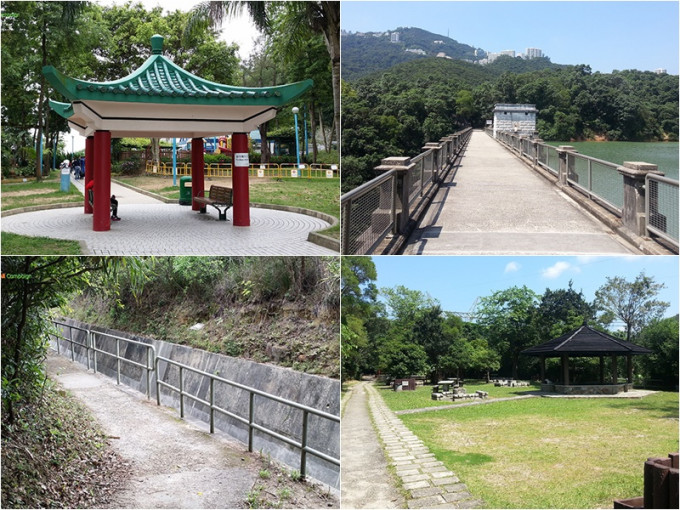 港島南區山明水秀，香港仔上下水塘一帶風景尤其優美，